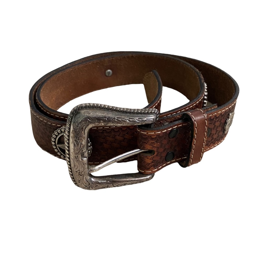 Larry Mahan Genuine Leather Belt